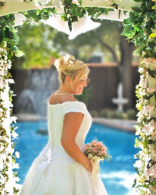 Bride Under Arch